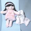 Poupée SUCRE D'ORGE sos doudou CAJOU rose