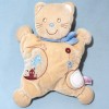 Ours POMMETTE doudou beige écharpe