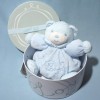 Ours KALOO doudou boule Perle Patapouf bleu