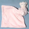 Ours KALOO doudou Perle calin rose