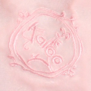 Ours KALOO doudou Perle calin rose