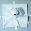 Ours BOUT'CHOU doudou carré plat bleu il était un petit navire