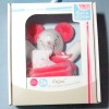 Souris SUCRE D'ORGE doudou CAJOU rose
