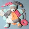 Ours DOUDOU ET COMPAGNIE marionnette Collector pêche-fraise