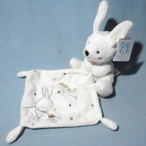 lapin SIMBA (Kiabi) doudou blanc Good Night