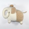 Eléphant DPAM doudou Du Pareil Au Même beige  et blanc