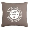 Housse de coussin "Happy Family"