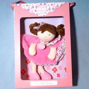 Poupée DOUDOU ET COMPAGNIE Demoiselle Doudou rose