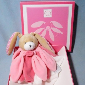 Lapin DOUDOU ET COMPAGNIE Collector rose