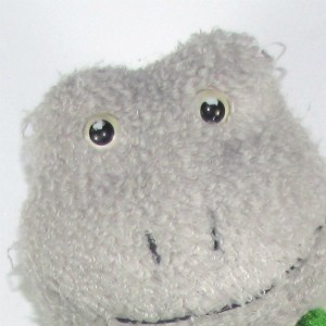Tortue VERTBAUDET doudou gris et vert