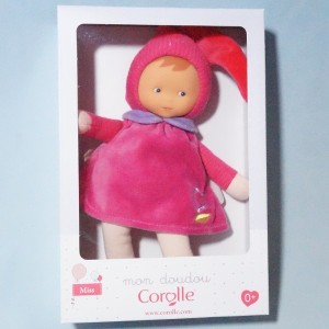 Poupée COROLLE sos doudou coeur de grenadine rose