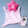 doudou GRAIN DE BLE "Z" plat rose