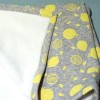 Couverture GRAIN DE BLE Génération Z gris et blanc citron