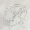Lapin KALOO doudou Perle rose avec lange blanc