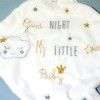 Etoile PAT & RIPATON (La Halle) doudou blanc Good night my little baby