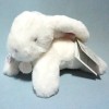Lapin DOUDOU ET COMPAGNIE "Bonbon" blanc et rose PM