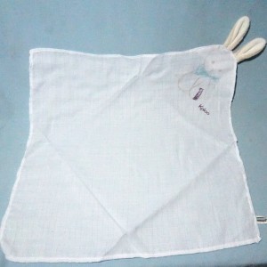 Lapin KALOO doudou lange blanc
