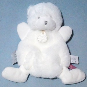 Ours DOUDOU ET COMPAGNIE blanc