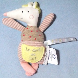 Souris  MOULIN ROTY  doudou Les Petits Dodos
