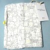 Lange DPAM Du Pareil Au Même doudou blanc dessins lapins