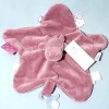 Vache NOUKIES doudou plat Lola rose violet