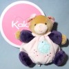 Ours KALOO doudou boule Petite Rose