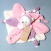 Ours DOUDOU ET COMPAGNIE Collector rose "J'aime mon doudou"