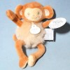 SInge DOUDOU ET COMPAGNIE Ouistiti beige Les Minizoo DC3524