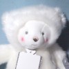 Ours DOUDOU ET COMPAGNIE Trop Mimi blanc