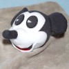 Souris Mickey DISNEY doudou carré plat gris