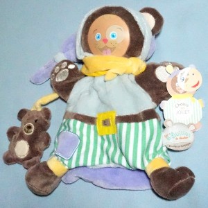 Ours Marin DOUDOU ET COMPAGNIE "Les Bouilles de doudou" marionnette