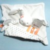 Lapin NATTOU collection "Mia, Basile & Molly" carré plat