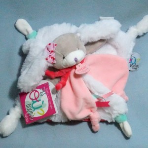 Chien DOUDOU ET COMPAGNIE "Doudou Tatoo" rose