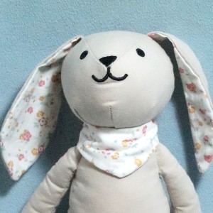 Lapin BOUT'CHOU (Monoprix) doudou beige