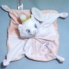 Marie Les Aristochats DISNEY NICOTOY chat blanc et rose