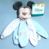 Mickey DISNEY NICOTOY sos doudou plat bleu mouton pétales