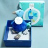 Paon DOUDOU ET COMPAGNIE bleu Les Minizoo DC3526