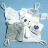 Koala MOTS D'ENFANTS doudou plat gris et blanc "édition limitée"