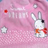 Ours MOTS D'ENFANTS doudou phosphorescent rose Sweet Dreams