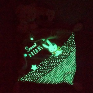 Ours MOTS D'ENFANTS doudou phosphorescent beige Sweet Dreams