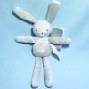 Lapin BOUT'CHOU (Monoprix) doudou gris étoiles E3010/0213