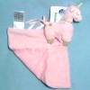 Licorne MOTS D'ENFANTS doudou rose