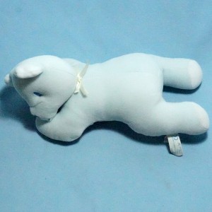 Ours SUCRE D'ORGE doudou peluche bleu