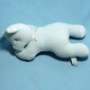 Ours SUCRE D'ORGE doudou peluche bleu