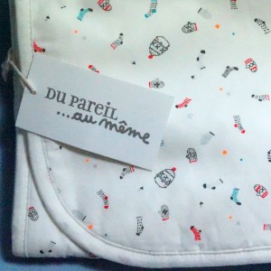 Couverture  DPAM Du Pareil Au Même doudou molletonné hiver