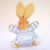 Lapin KALOO doudou boule bleu blue