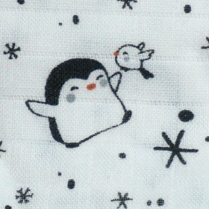 Lange DPAM Du Pareil Au Même doudou écru pingouin