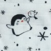 Lange DPAM Du Pareil Au Même doudou écru pingouin