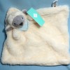 Mouton TEX BABY Carrefour sos doudou carré plat beige