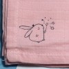Lange DPAM Du Pareil Au Même doudou rose lapin